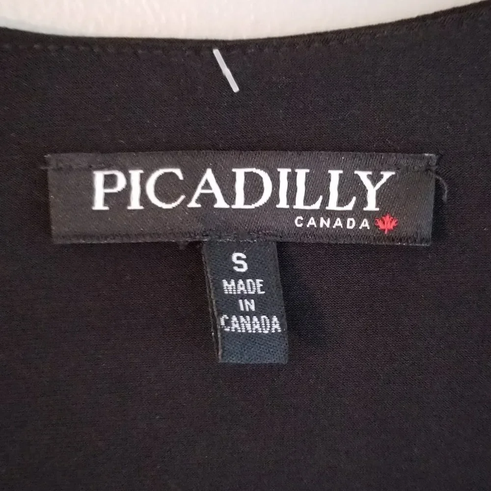 NWT Picadilly Contrast Trimmed Cropped Jacket